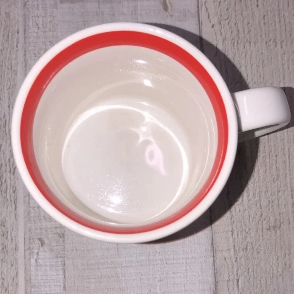 Vintage Christmas coffee mug happy holidays from Himask
